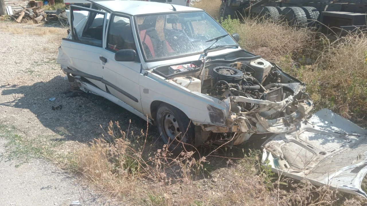 Antalyada trafik kazası: 1 yaralı