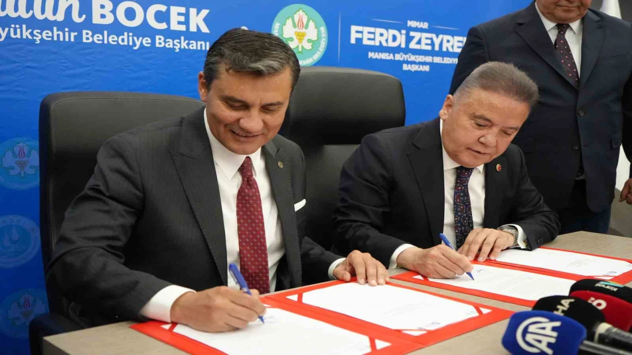 Antalyanın altyapı yazılımı Manisaya taşınıyor