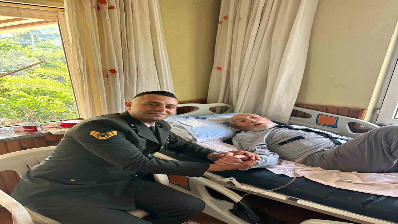 Askerlik Şubesi Başkanı Şahinerden Kore Gazisine anlamlı ziyaret