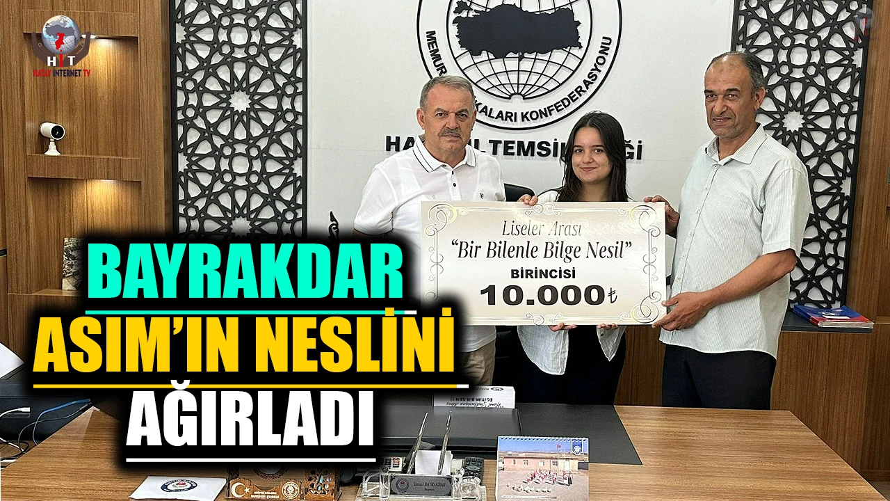 BAYRAKDAR ASIM’IN NESLİNİ AĞIRLADI