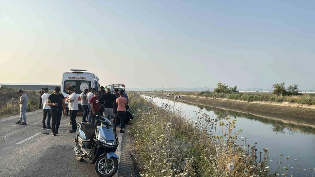 Bisikleti için kanala girmişti, cansız bedeni bulundu