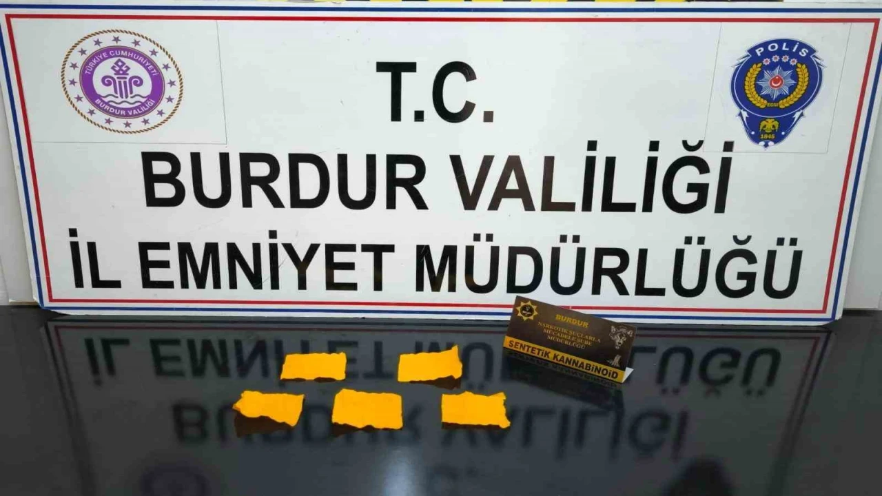 Burdurda uyuşturucu operasyonu: 1 tutuklama