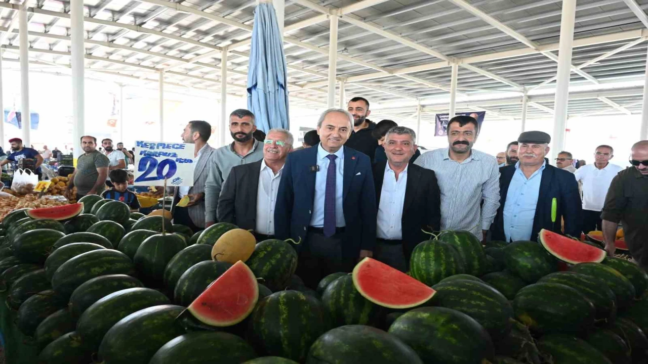 Çankaya Mahallesinin ilk kapalı pazarı hizmete açıldı