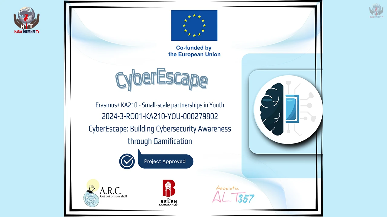 ERASMUS+ “CYBERESCAPE” PROJESİ KABUL EDİLDİ