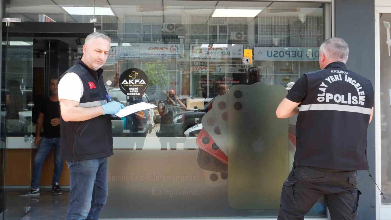 Haraç istedikleri işletmeyi 1 saat sonra kurşun yağmuruna tuttular