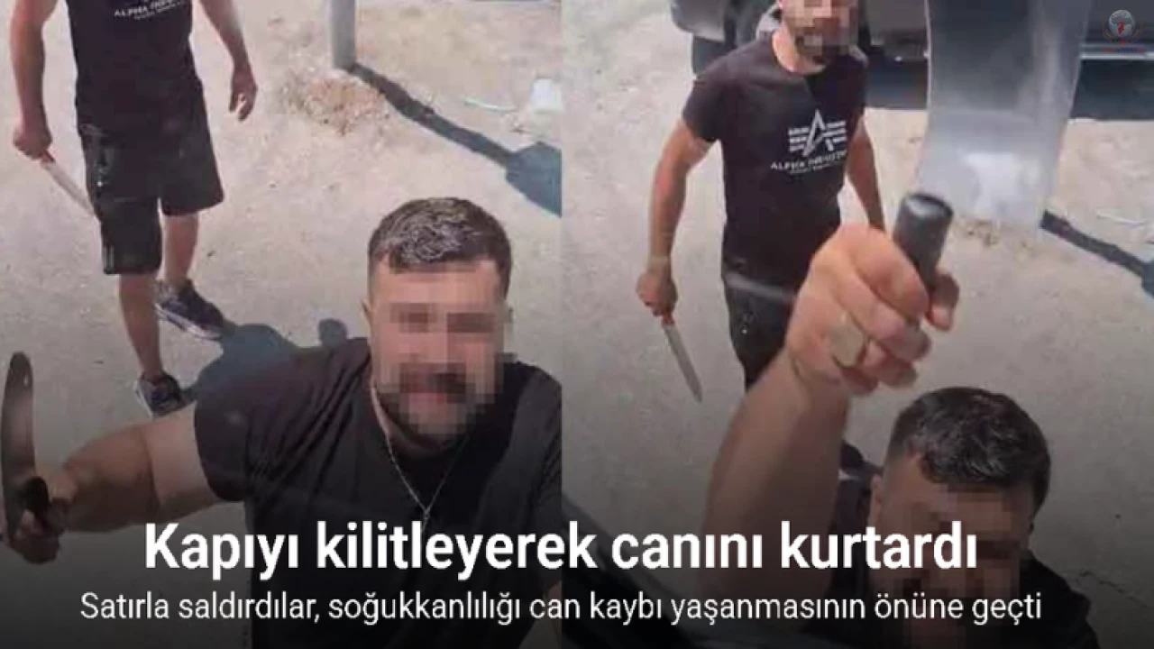 Hatay'da Satırlı Saldırıdan Kaçış