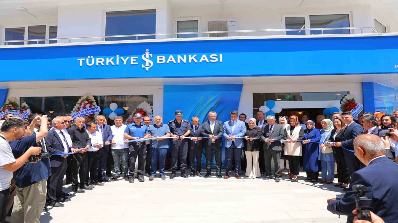 İş Bankasından Kahramanmaraş Elbistanda Tarım İhtisas Şubesi