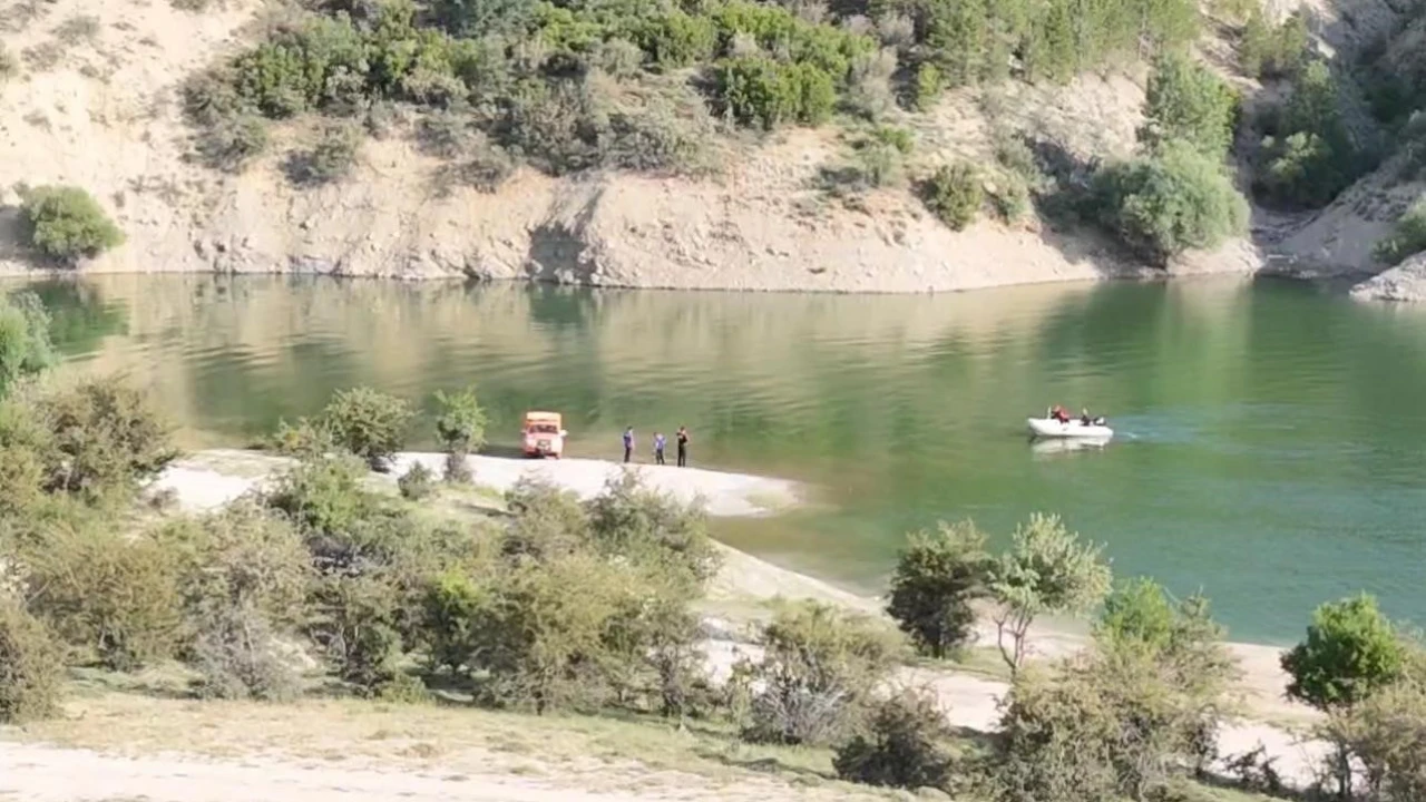 Ispartada baraj gölünde kaybolan şahıs baygın halde bulundu