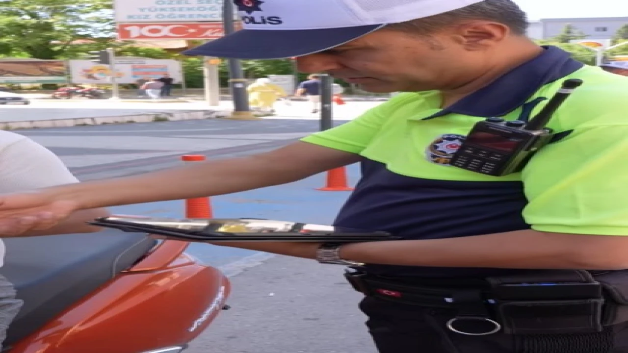 Ispartada motosiklet denetimlerinde 98 sürücüye ceza kesildi