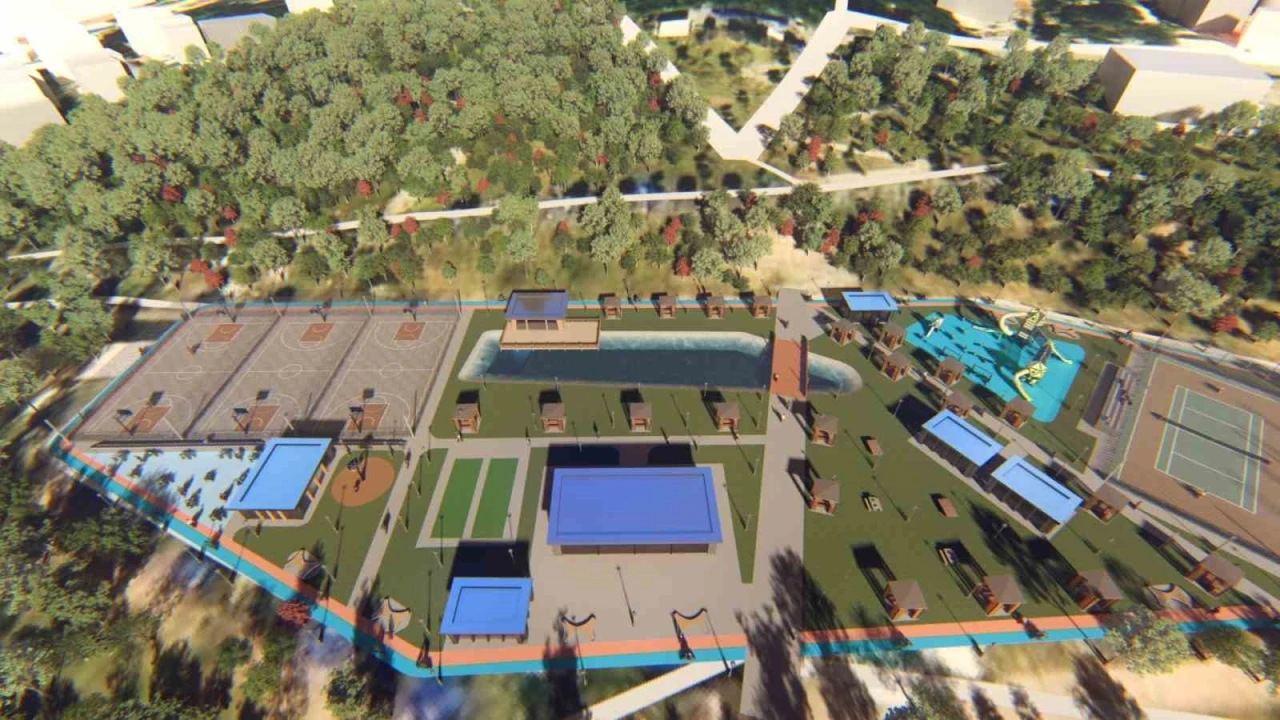 Kahramanmaraşta 15 Temmuz Spor Vadisi yapılıyor