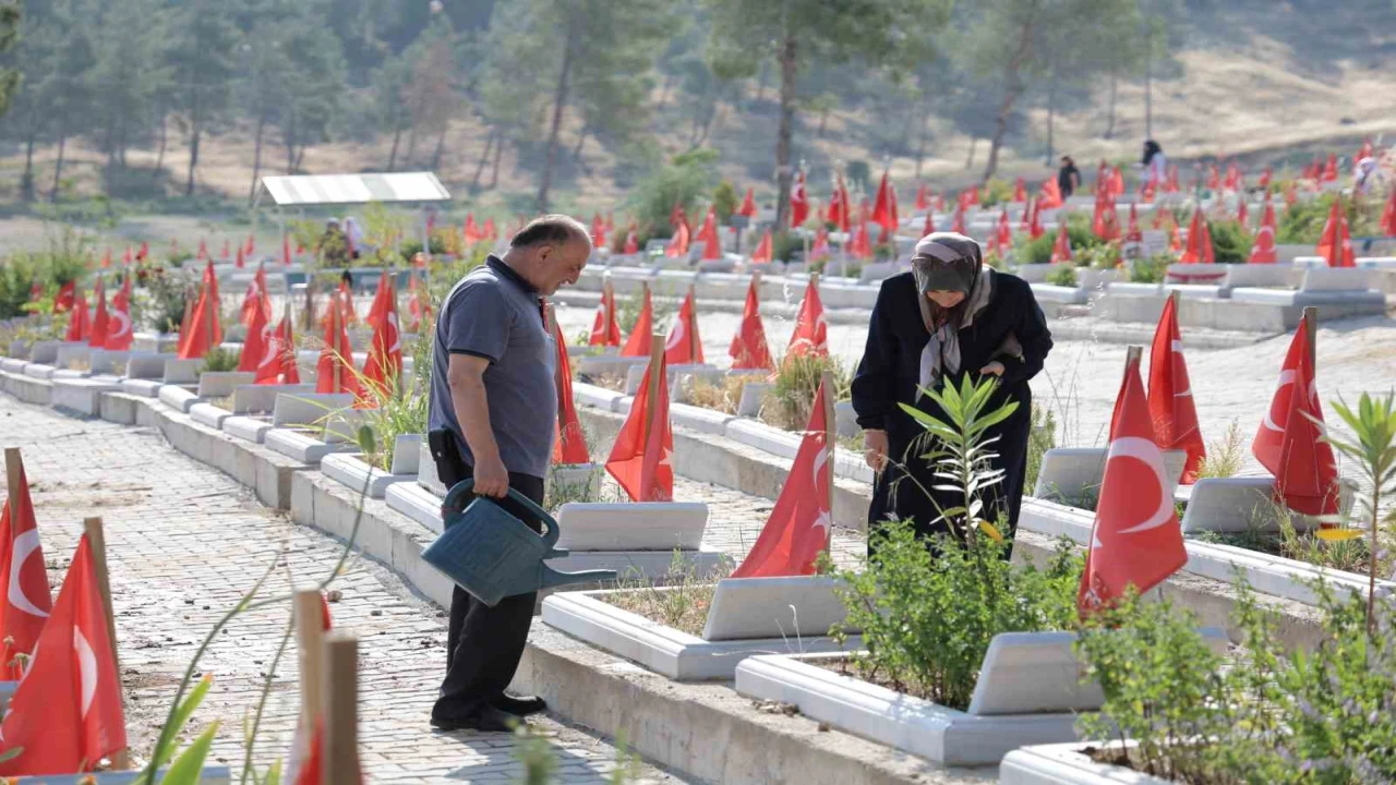 Kahramanmaraşta buruk bayramlaşma
