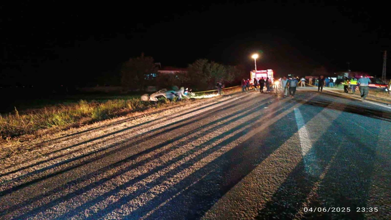 Kahramanmaraşta feci kaza: Baba ve kızı hayatını kaybetti