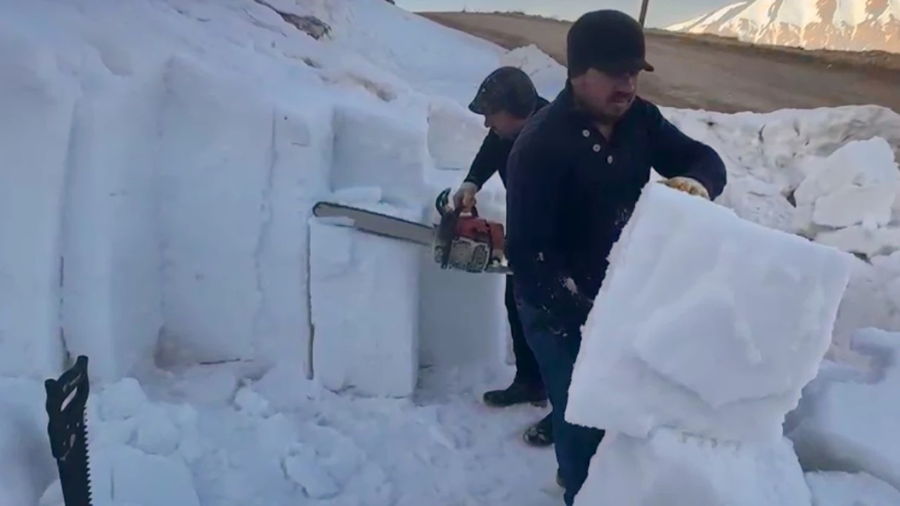 Kar kütlelerinin 3 bin metreden 40 derece sıcağa yolculuğu