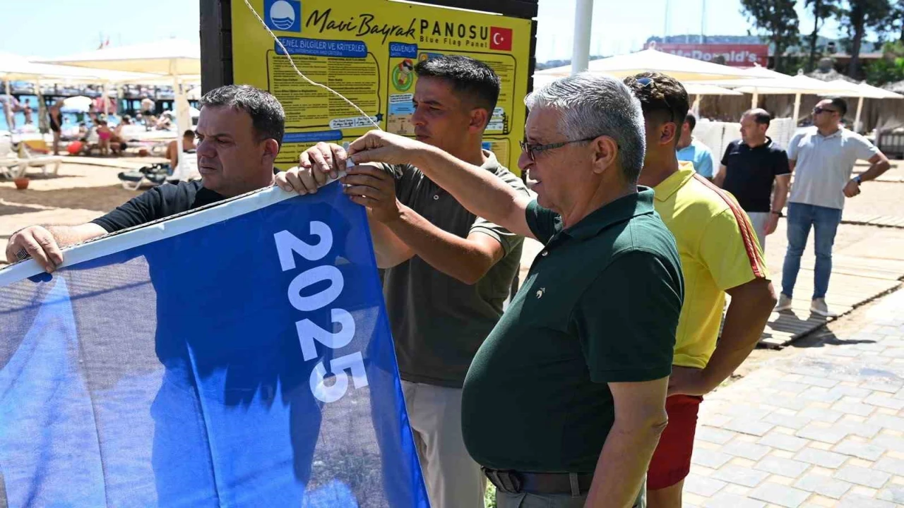 Kemer Belediyesinin mavi bayrak gururu