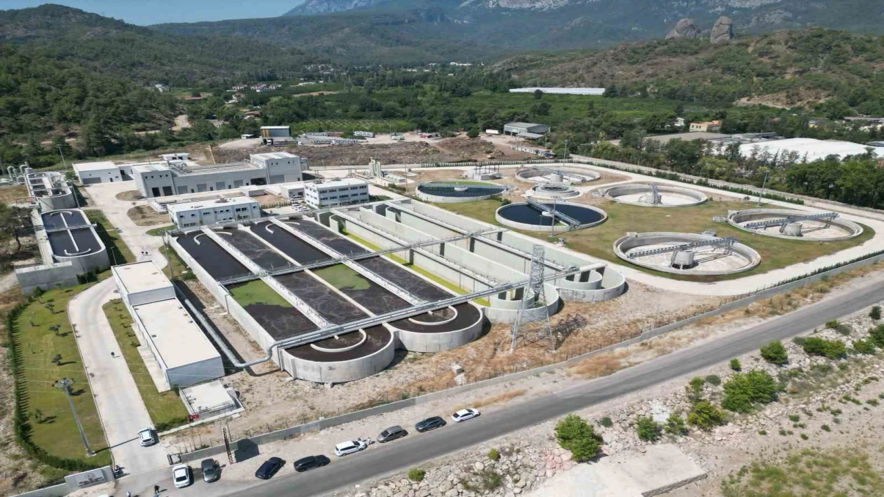 Kemerde vatandaşların tepki gösterdiği arıtma tesisindeki koku sorunu