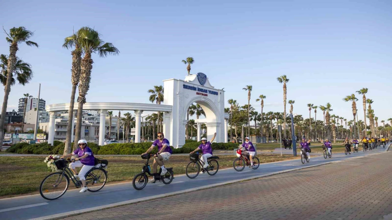 Mersinde ‘Dünya Bisiklet Günü etkinliği