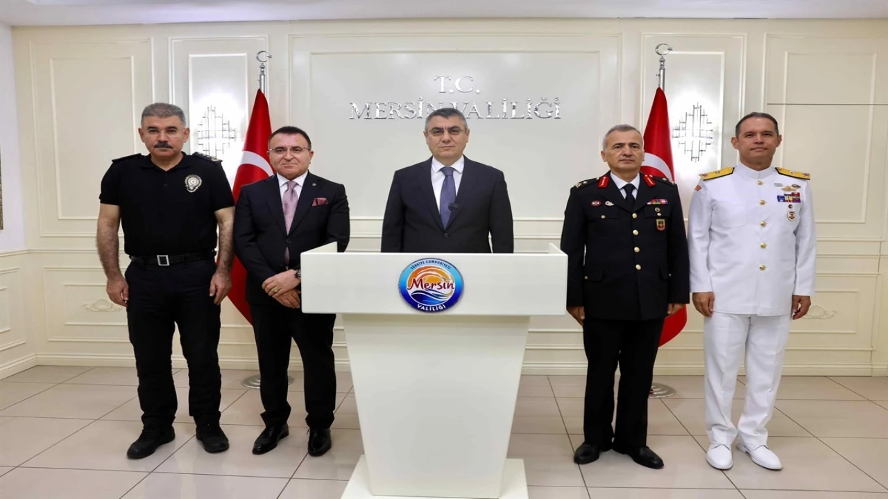 Mersinde suç oranlarında düşüş: Terörle mücadelede 81 tutuklama