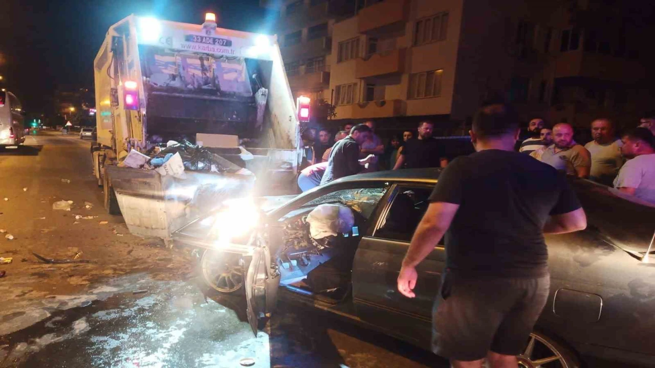 Mersindeki feci kazada alkollü sürücü tutuklandı