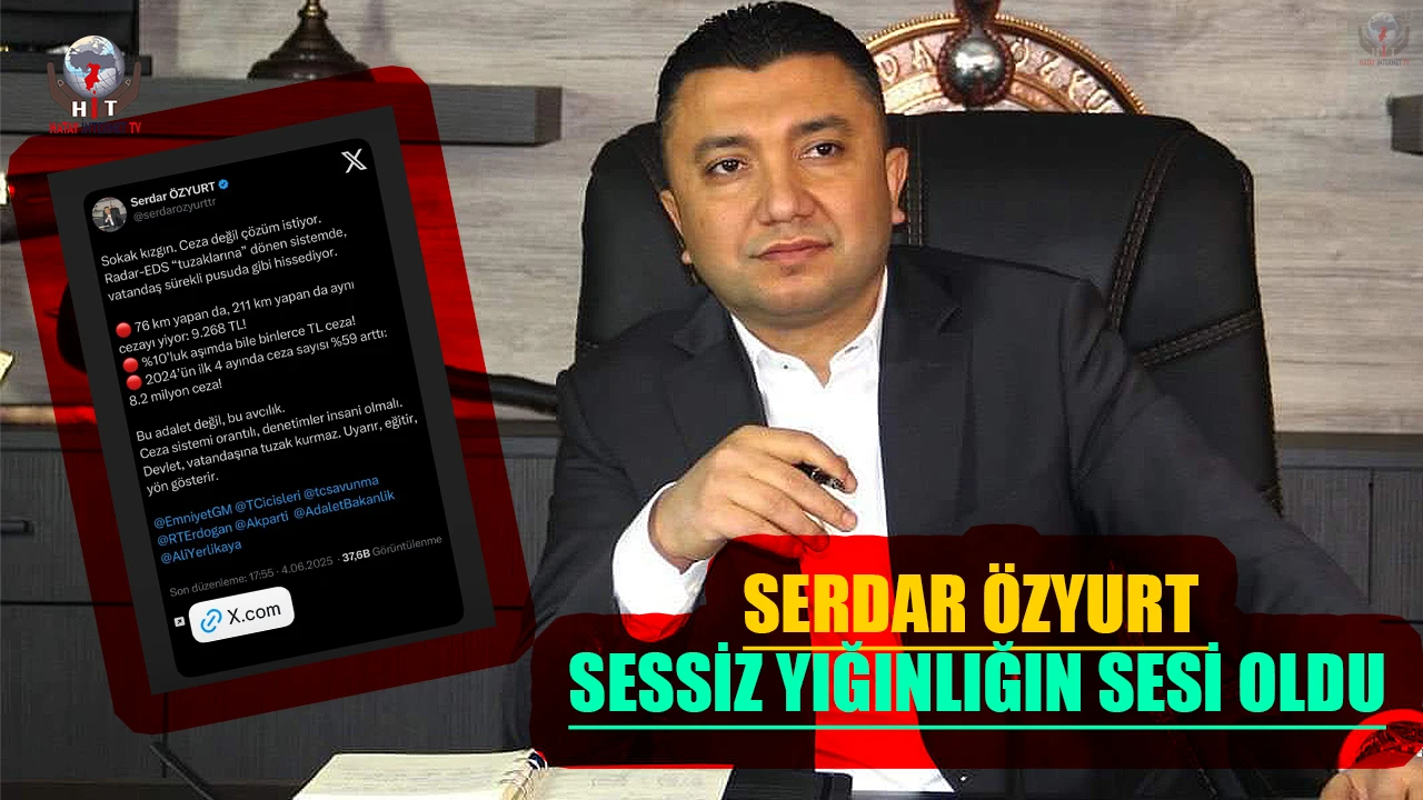 SERDAR ÖZYURT SESSİZ YIĞINLIĞIN SESİ OLDU