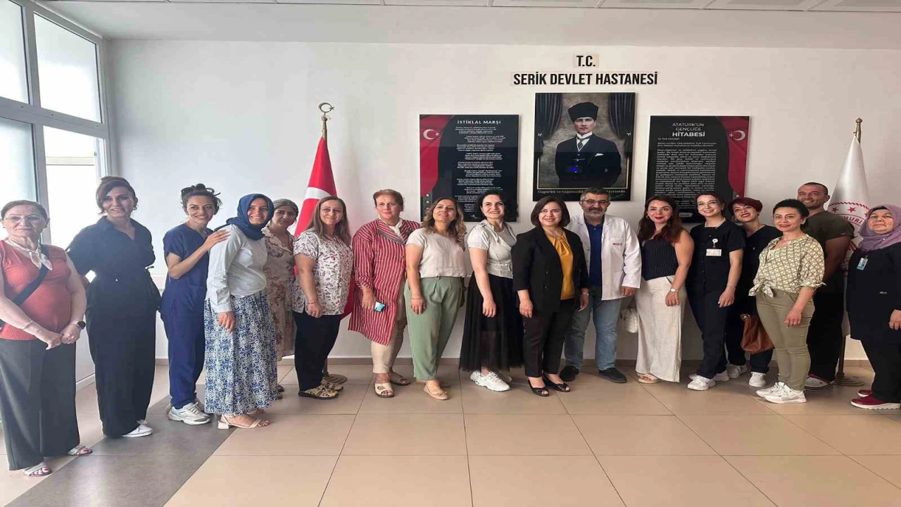 Serik Devlet Hastanesi ‘Anne Dostu Hastane unvanı aldı