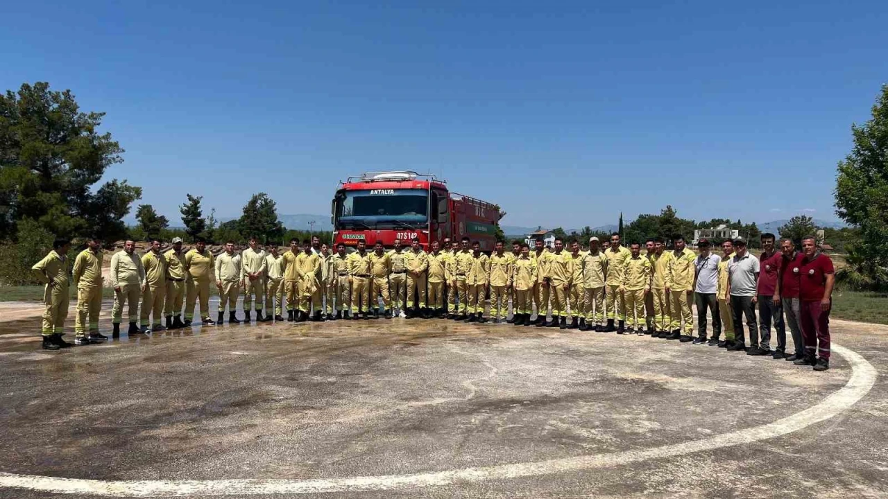 Serik Orman İşletme Müdürlüğüne 48 yeni personel takviyesi