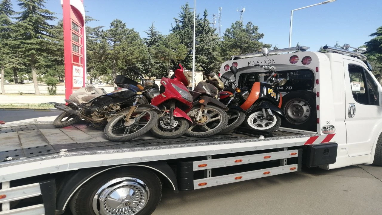 Yalvaçta motosiklet denetimi: 6 araç men edildi, 1 sürücü alkollü yakalandı