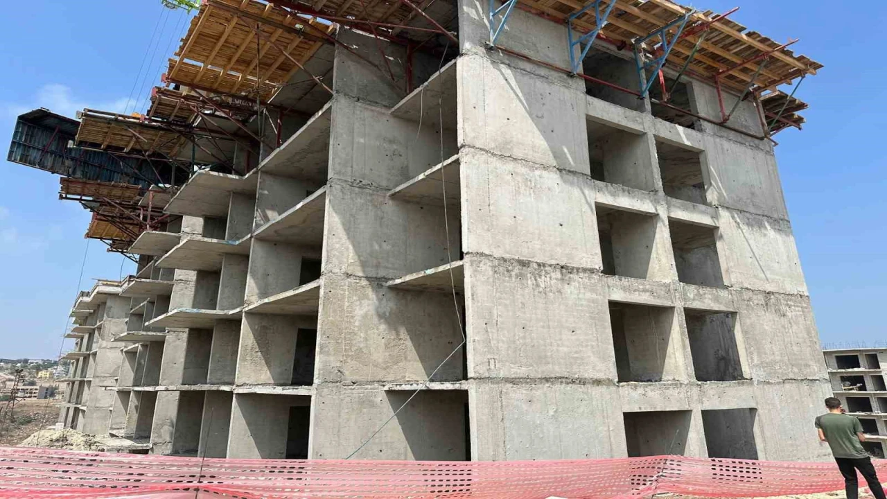 Belen, deprem sonrası inşa edilen 143 konutluk proje ile hayat buluyor