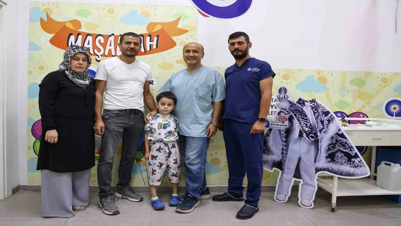 Büyükşehirden ücretsiz ve steril ortamda sünnet hizmeti