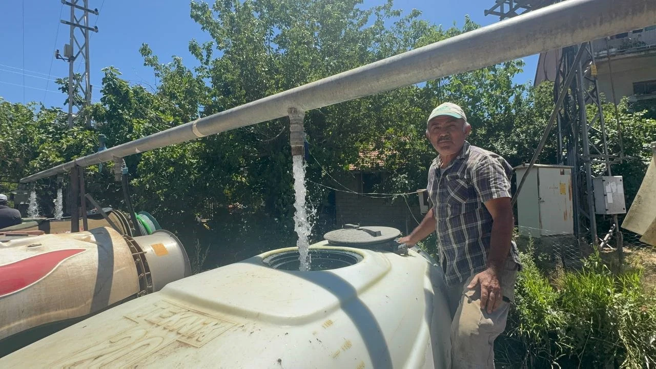 Eğirdirde elma üreticilerinin su sıkıntısı