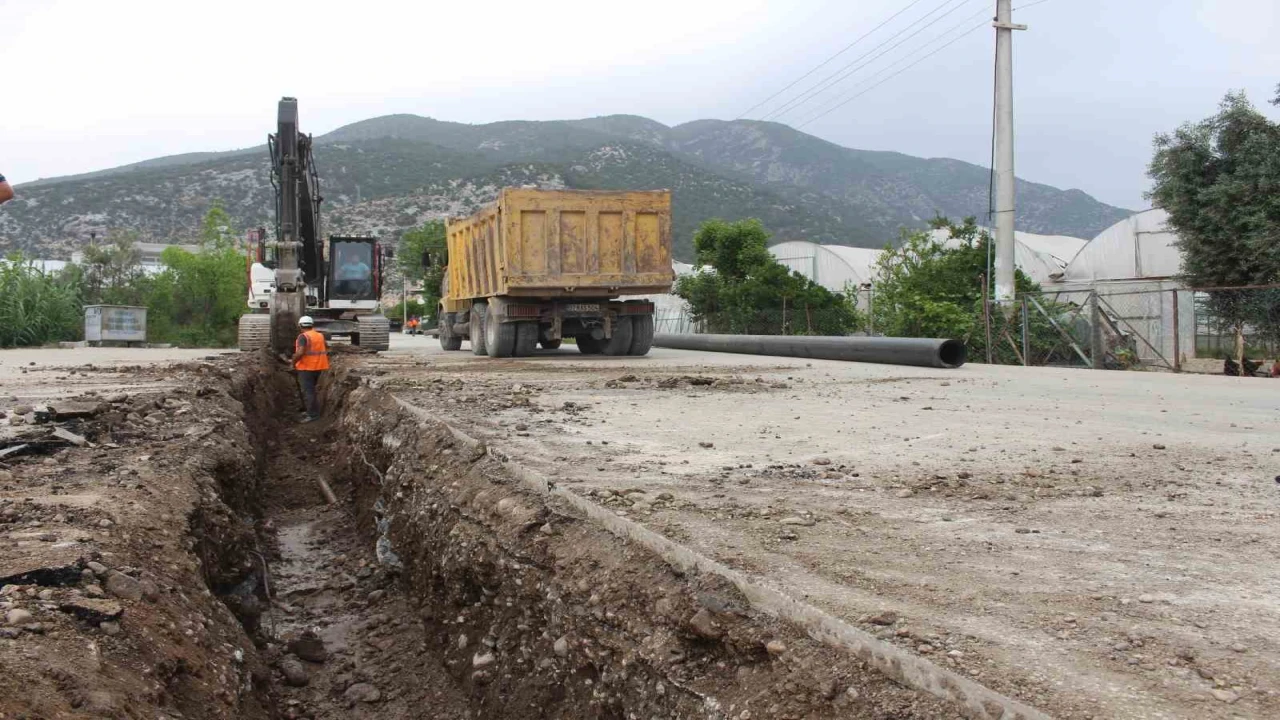 Finike, Demre ve Kaşa 68 milyon TLlik altyapı yatırımı