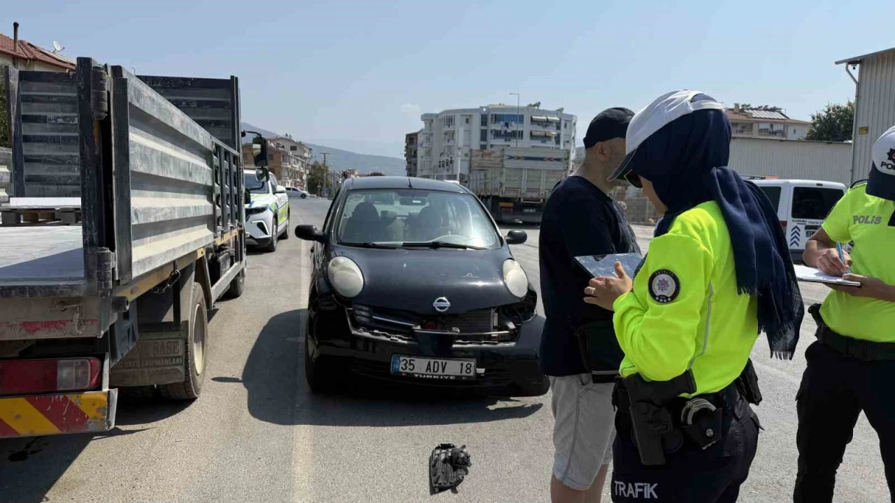 Gazipaşada motosiklet kazası: 1 yaralı