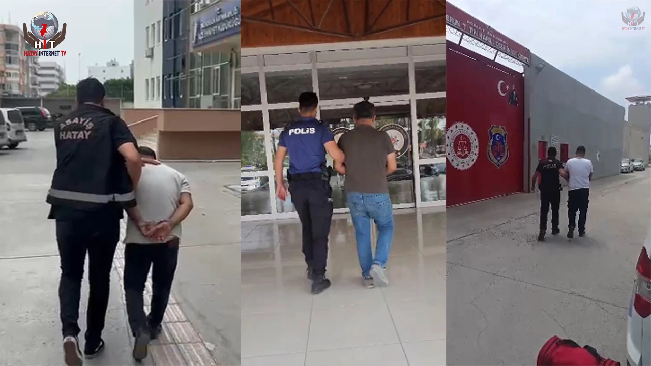 Hatay’da hapis cezası ile aranan 5 kişi yakalandı