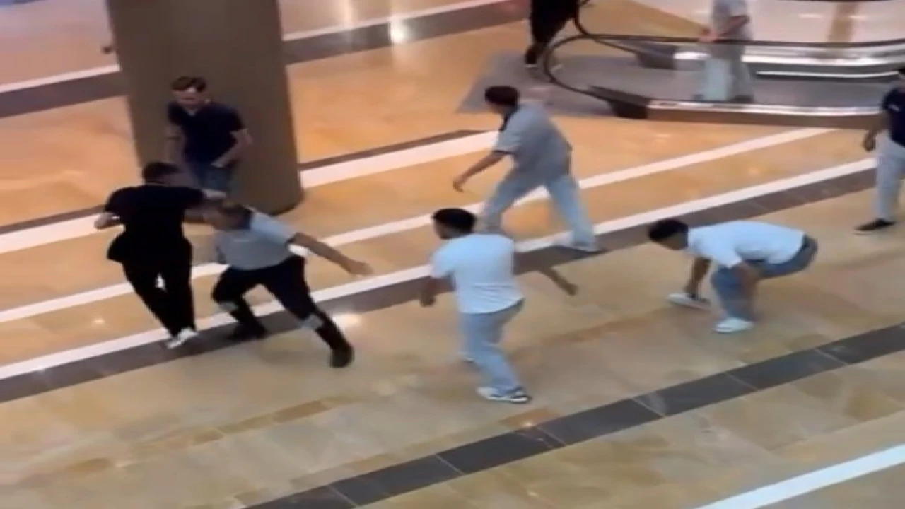 Kahramanmaraş Piazza AVMde kavga