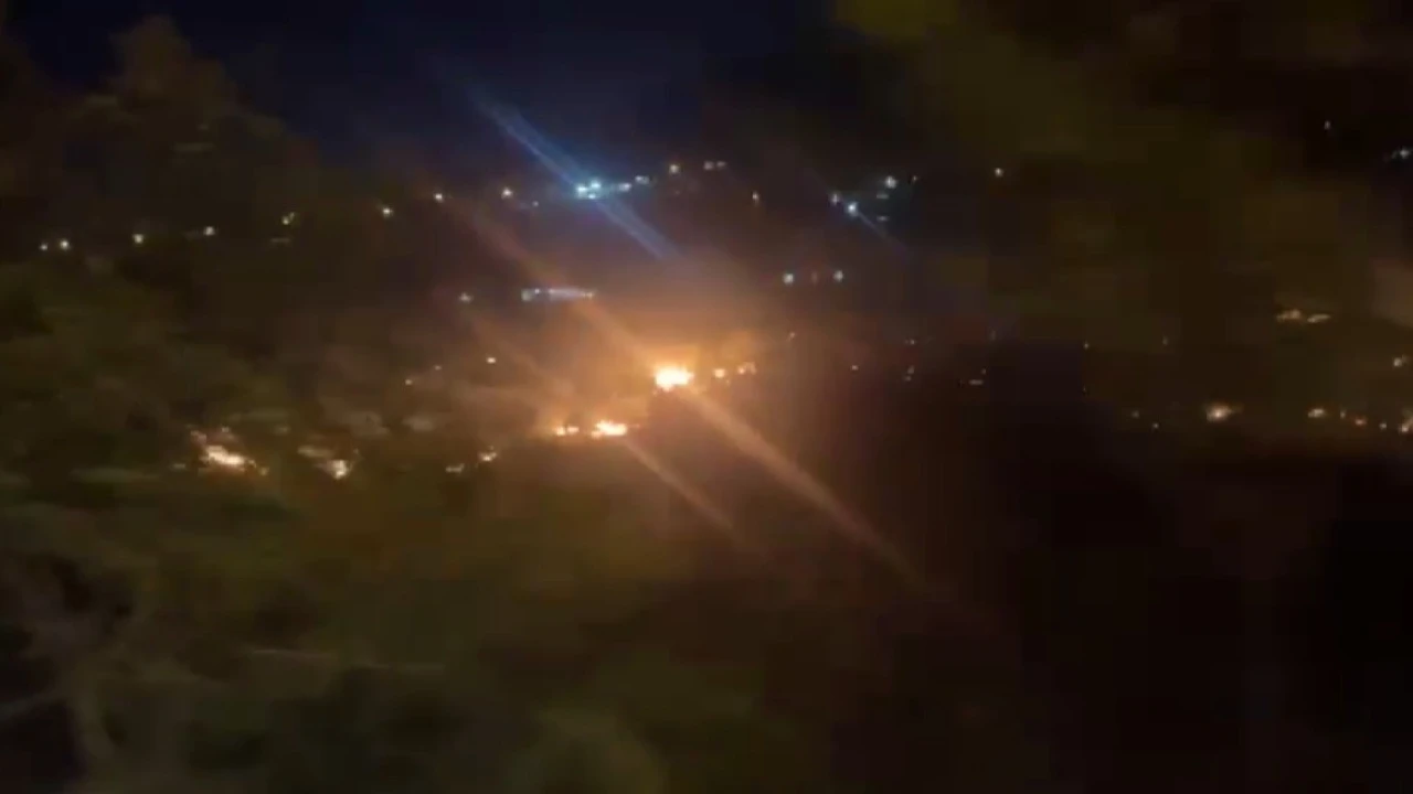 Kahramanmaraşta bahçe yangını