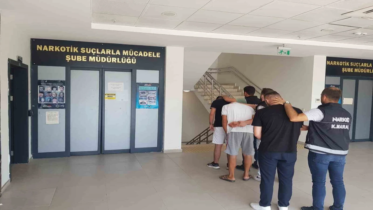 Kahramanmaraşta uyuşturucuya 3 tutuklama