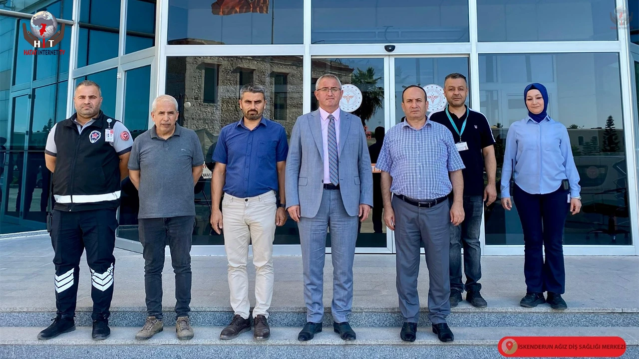 Kaymakam Önder’den İskenderun Ağız ve Diş Sağlığı Merkezi’ne Ziyaret
