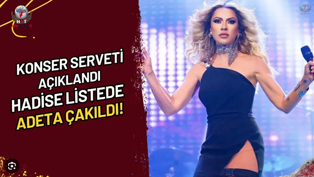 Konserden servet kazananlar açıklandı! Hadise listede adeta çakıldı