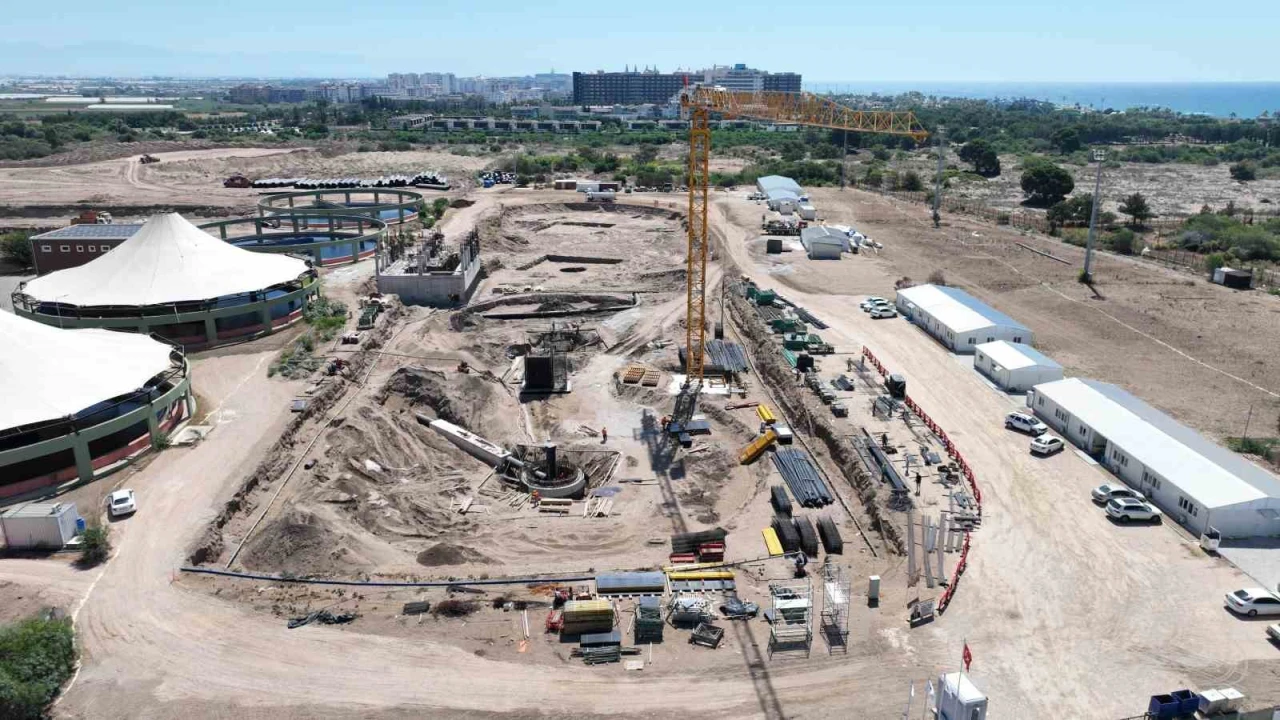 Lara Atıksu Arıtma Tesisinde kapasite iki katına çıkıyor