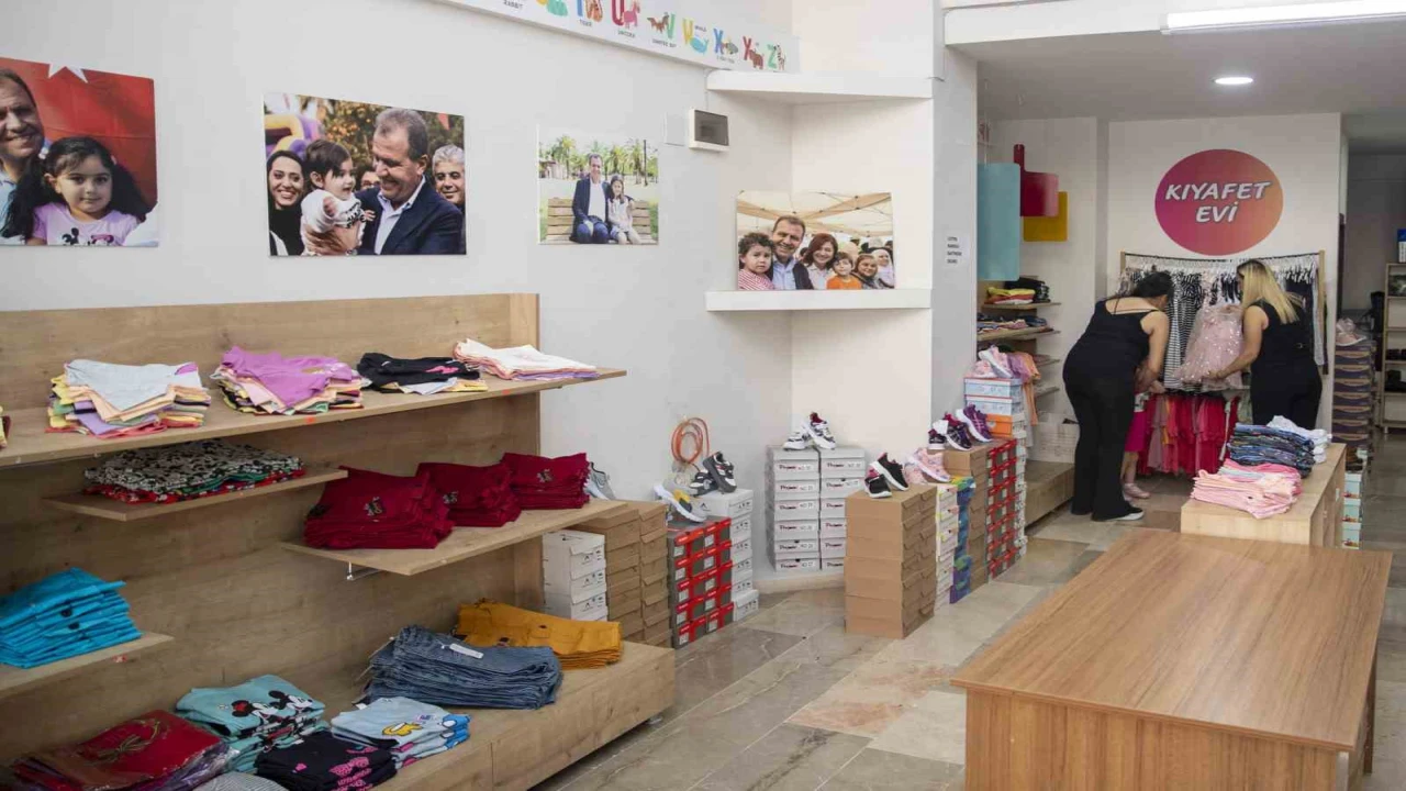 Mersinde Kıyafet Evinden 22 bin çocuk faydalandı
