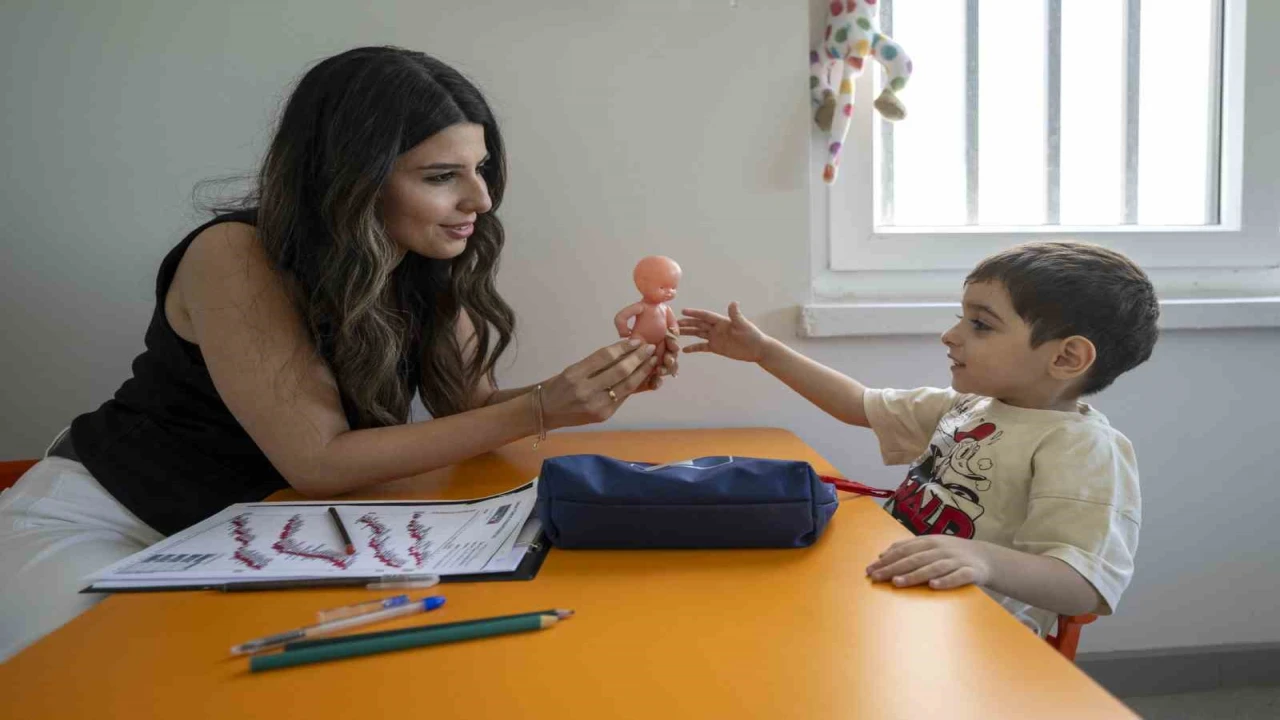 Mersinde otizmli çocuklar için ücretsiz gelişim ve eğitim desteği
