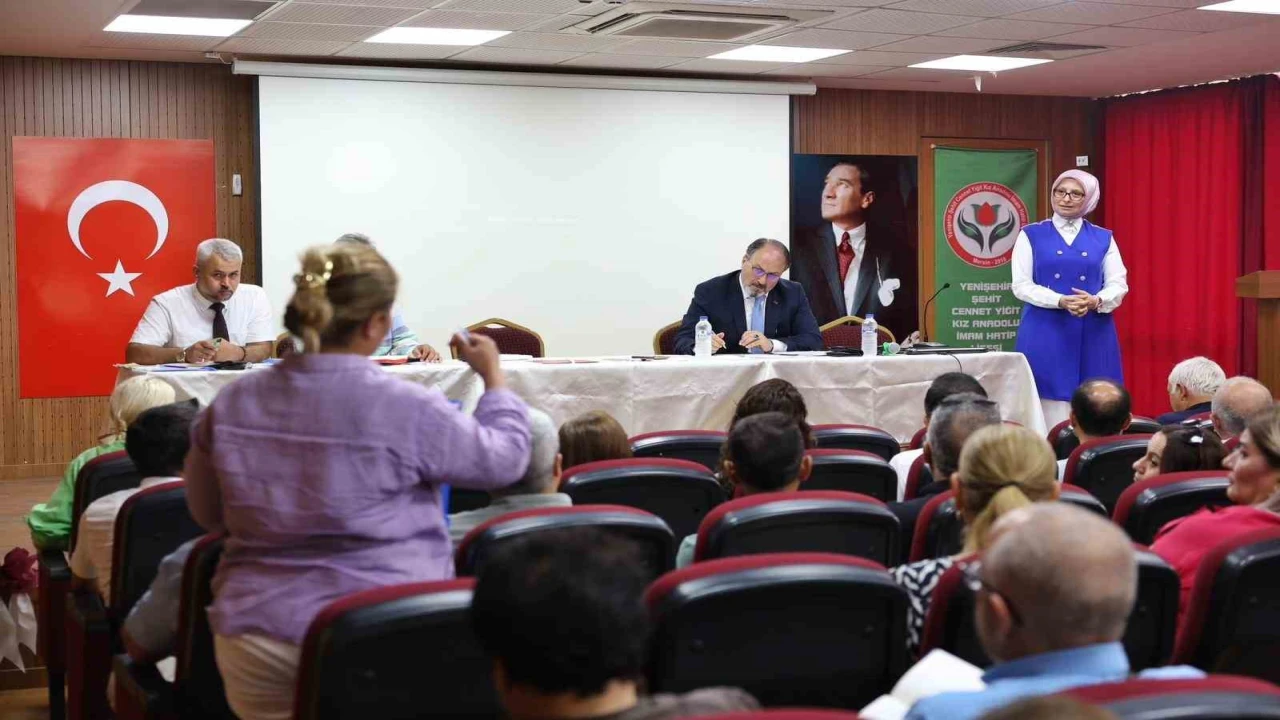 Mersinde proje ve pansiyonlu okullar değerlendirme toplantısı yapıldı