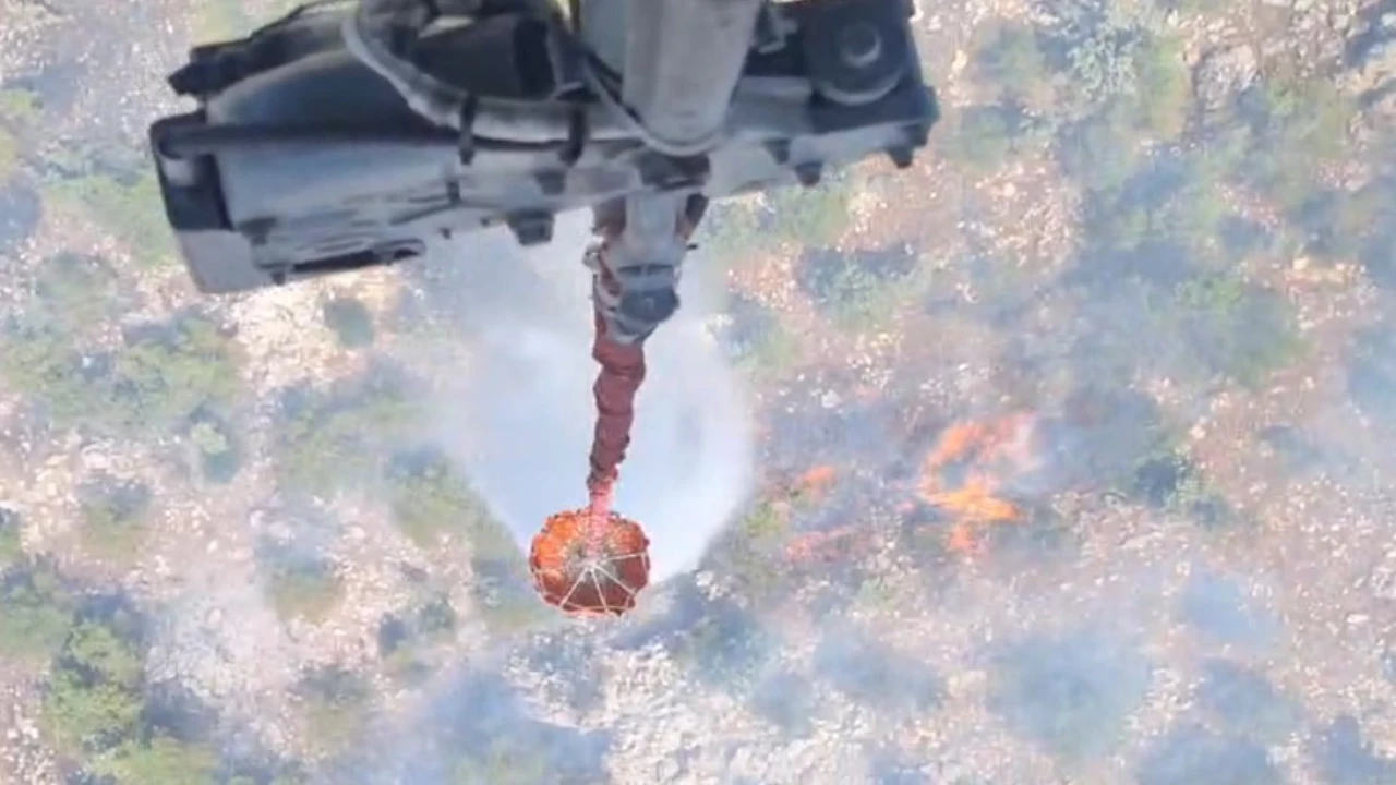 Mersindeki orman yangınları kontrol altına alındı