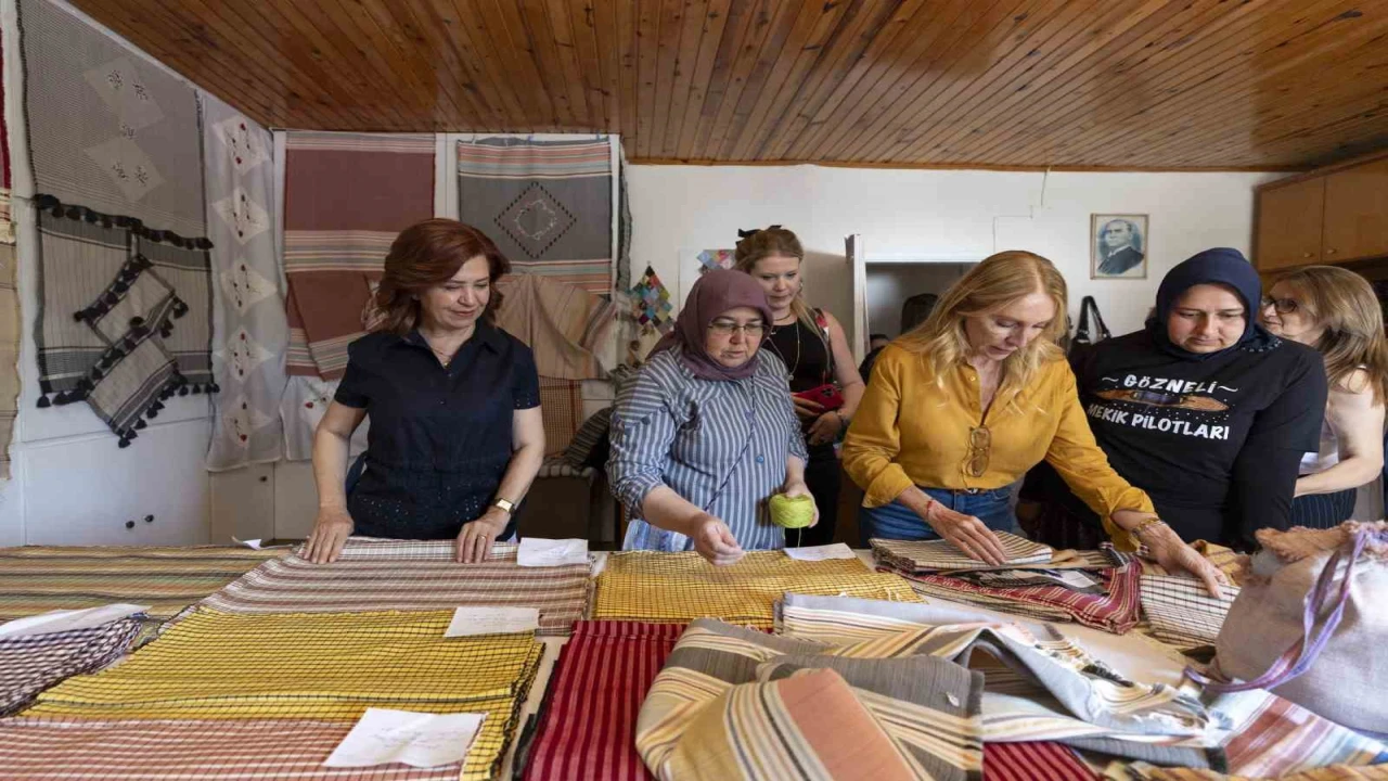 Mersine özgü kumaş ve dokumalar dünyaya açılıyor
