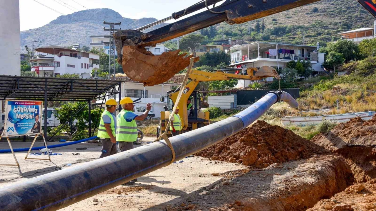 MESKİ, Aydıncıkta kesintisiz içme suyu altyapısını güçlendirdi