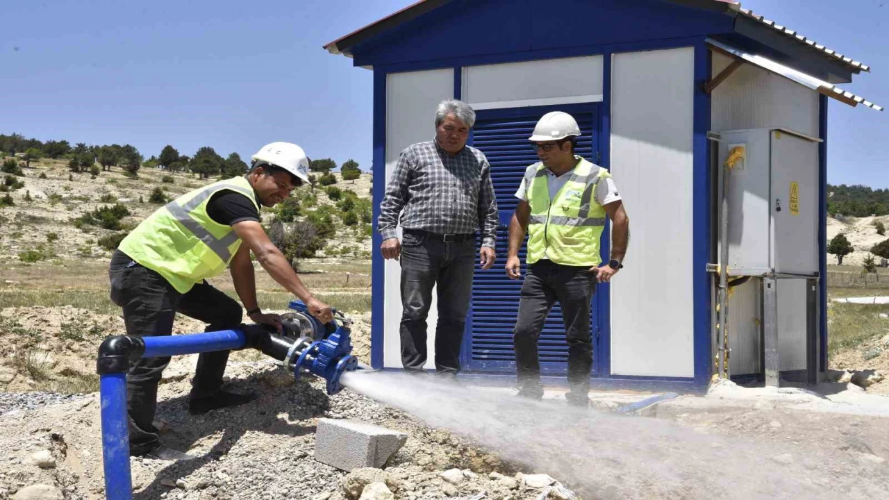 MESKİ, Güzeloluk Mahallesinde su teminini güvence altına aldı