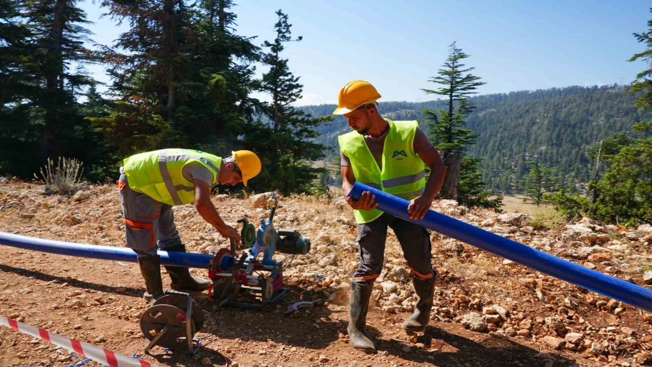 MESKİ, kuraklığa karşı Anamurda alternatif su kaynağını devreye aldı