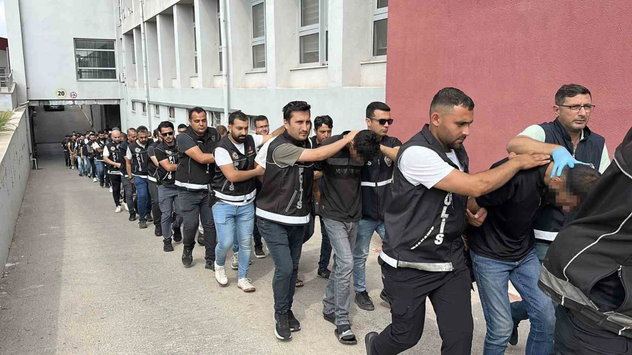 Narkokapan-Adana 2 operasyonunda 152 tutuklama