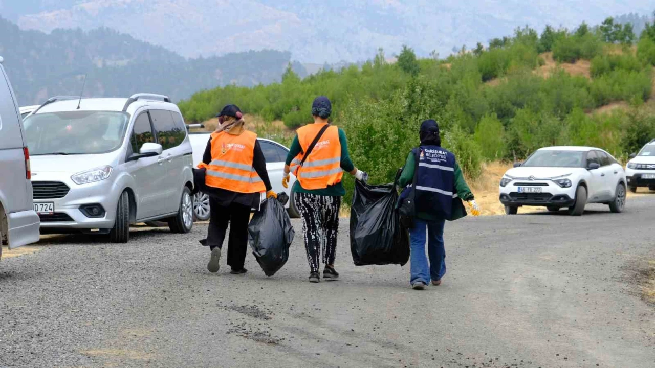 Onikişubat Belediyesi yangın bölgesinde