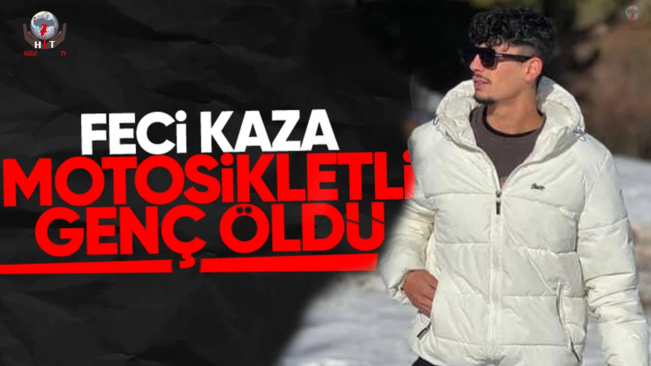 Otomobille çarpışan motosikletli genç hayatını kaybetti