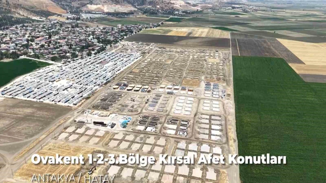 Ovakentte 607 kırsal afet konutu yükseliyor